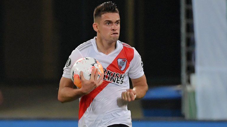 Santos Borré fue nominado a mejor jugador de América 2020