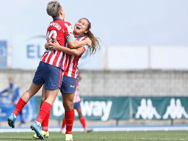 Colombiana, figura en el Atlético de Madrid