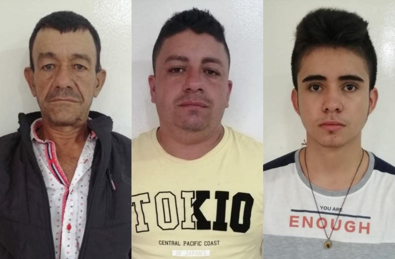 Detenidos tres hombres con armas de fuego en Timaná