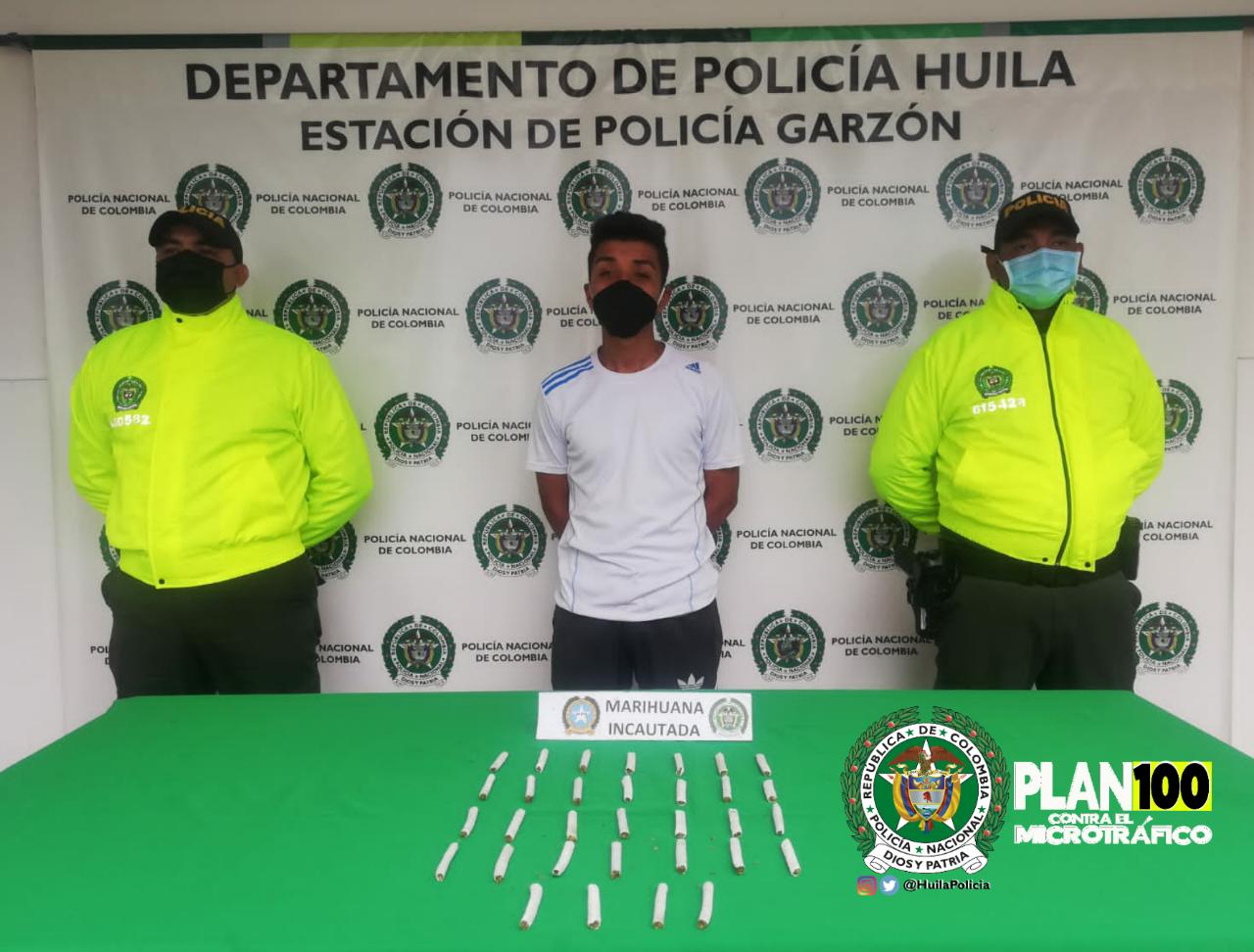 INTERVIENEN SITIO DE EXPENDIO DE ESTUPEFACIENTES EN EL AGRADO