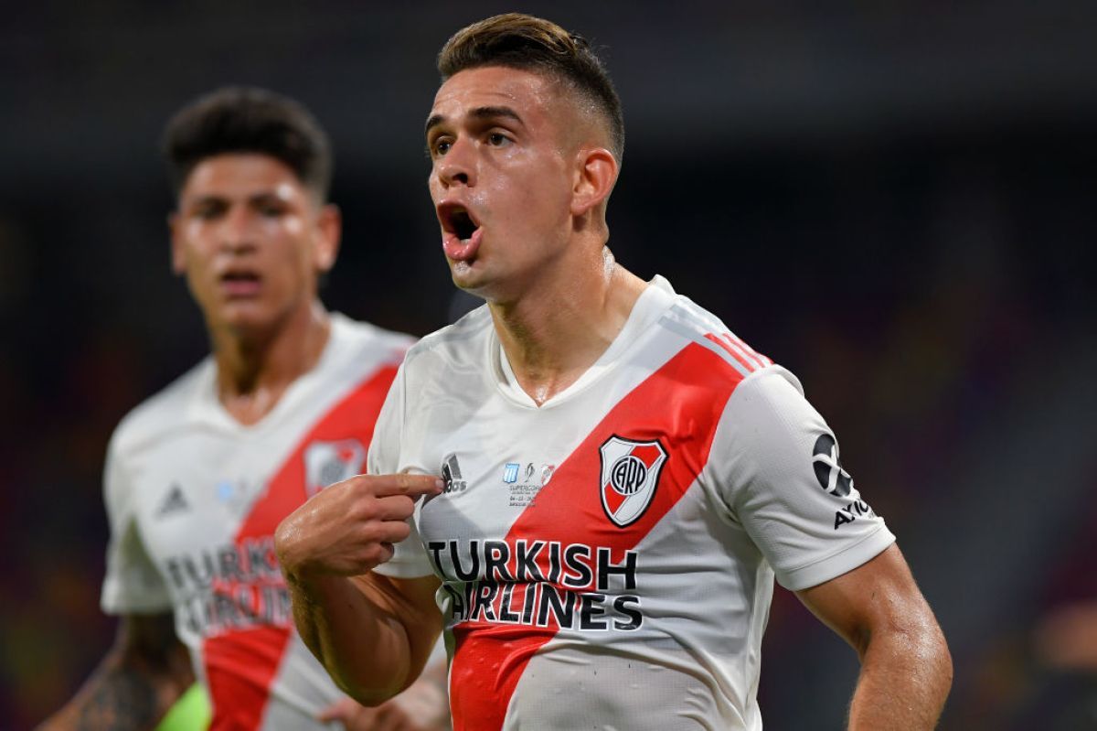 Santos Borré, en el once ideal de América