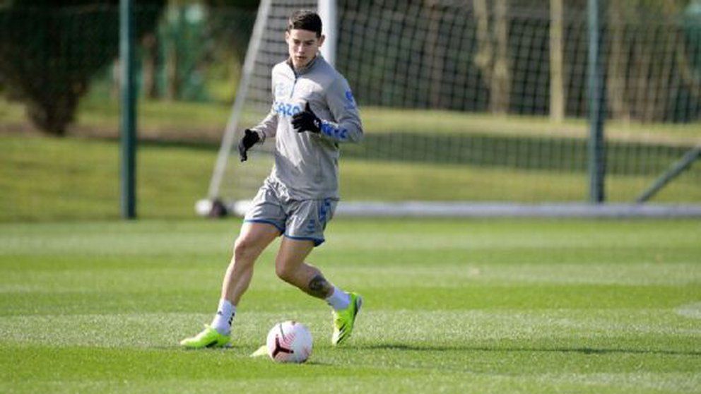 “Estoy feliz con como estoy jugando y puedo alcanzar una mejor forma”: James Rodríguez