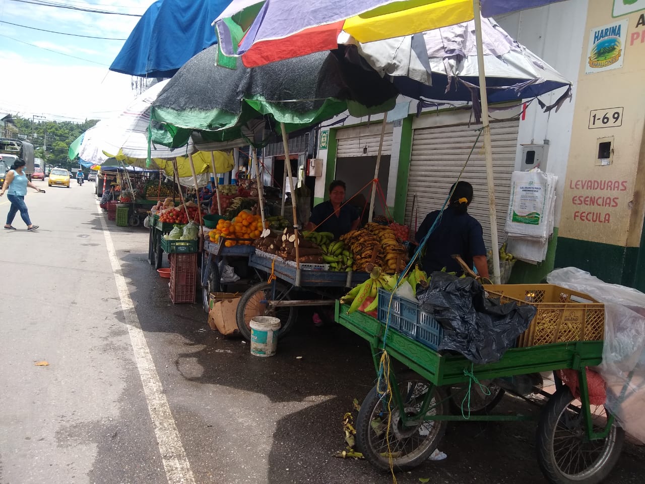 Angélica Gómez vicepresidenta de la organización de vendedores de perecederos
