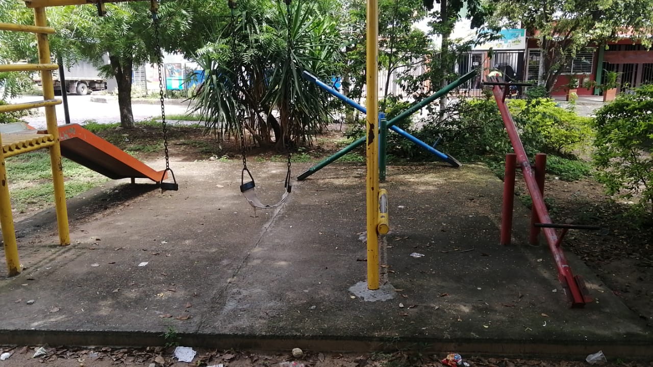 Aspiran que los juegos para niños y los elementos biosaludables, también sean readecuados