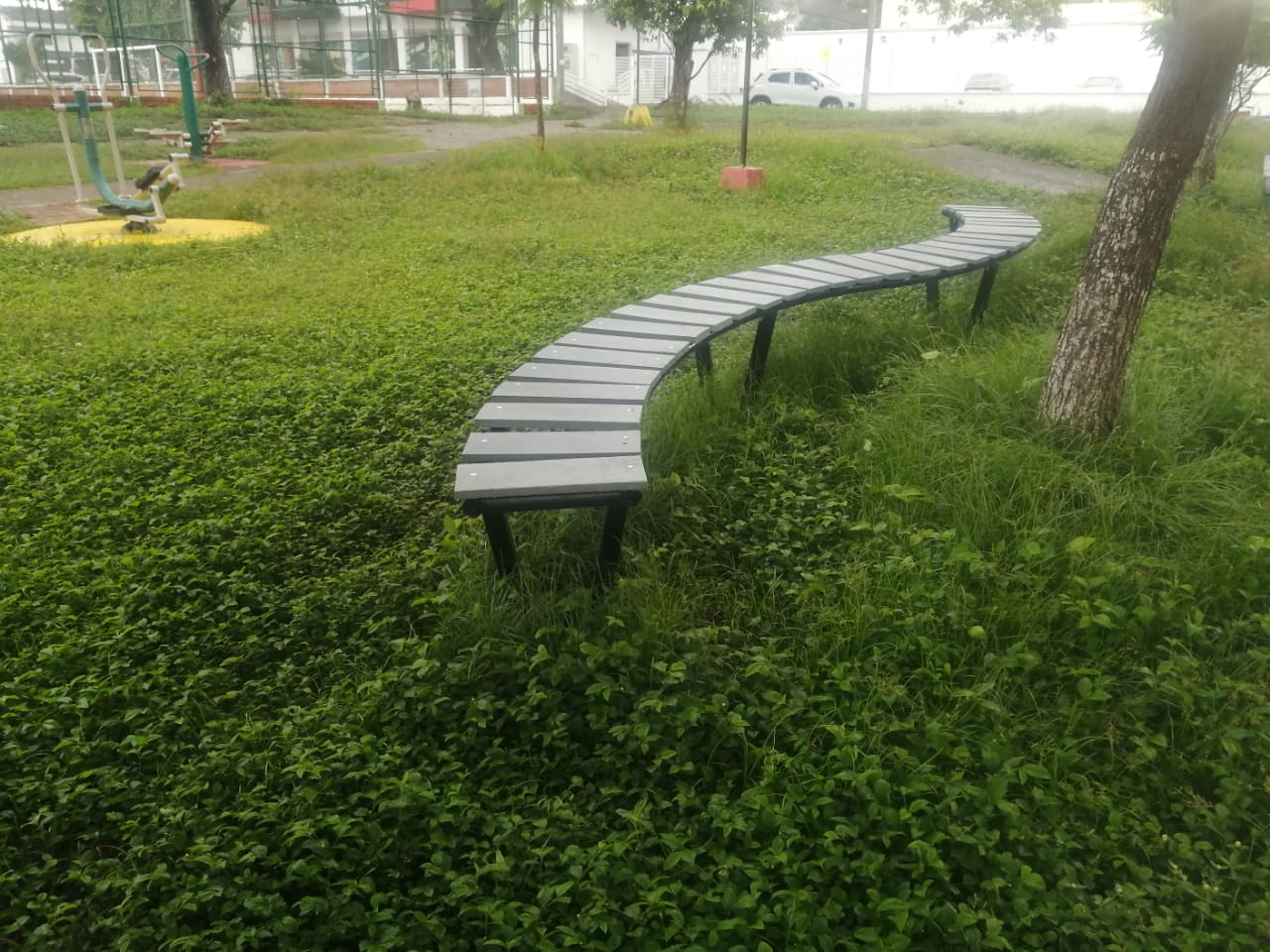 La maleza se está tomando los senderos