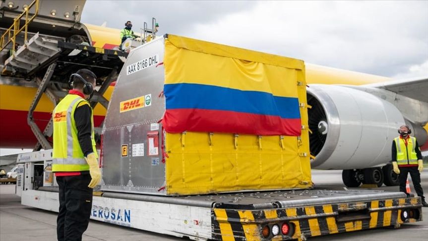 Colombia recibió nuevo lote de más de 100 mil vacunas de Pfizer