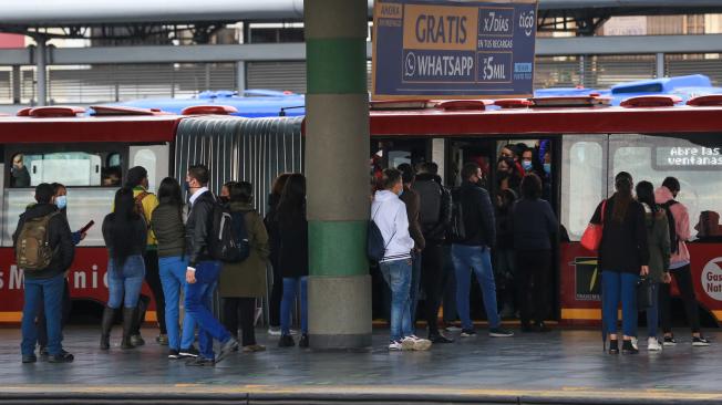 Algunas de las zonas en las que los ciudadanos manifestaron mayor congestión fueron en el Portal de las Américas, San Mateo, Usme, Tunal, 20 de julio, entre otras.