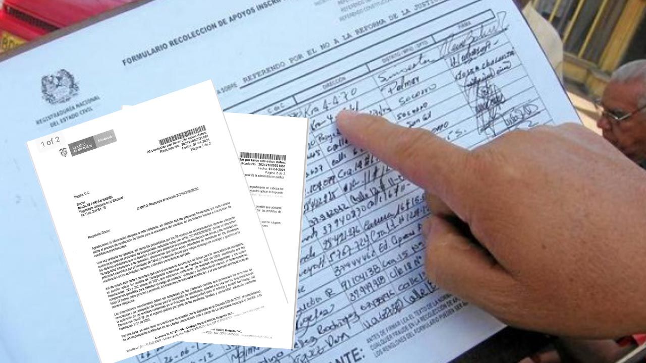 El Ministerio de Salud autorizado el proceso de recolección de firmas con miras a las próximas elecciones.