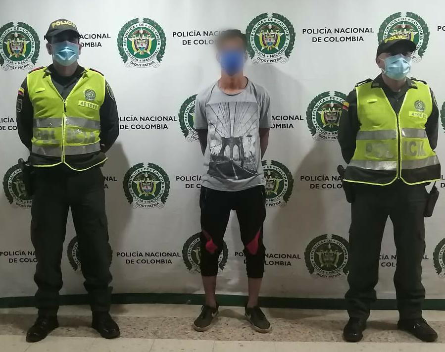 Por violencia intrafamiliar fue capturado hombre requerido por las autoridades
