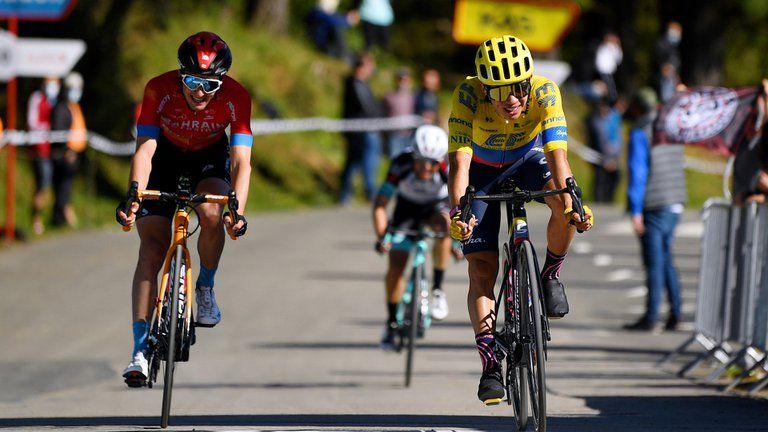 Destacada actuación de Higuita y Chaves en la tercera etapa la Vuelta al País Vasco