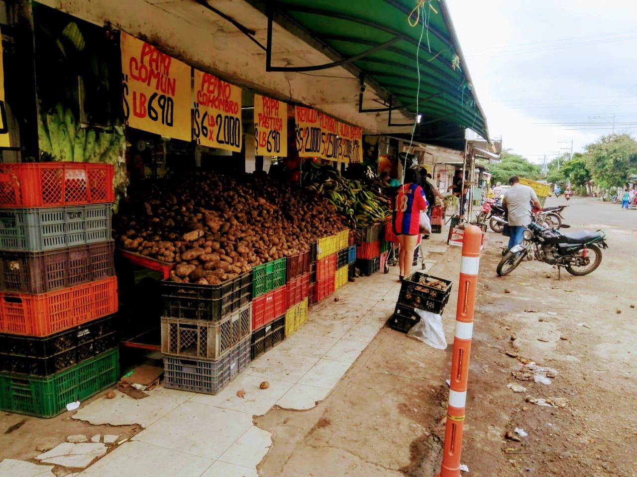 La oferta de fruver es una de las más surtidas.