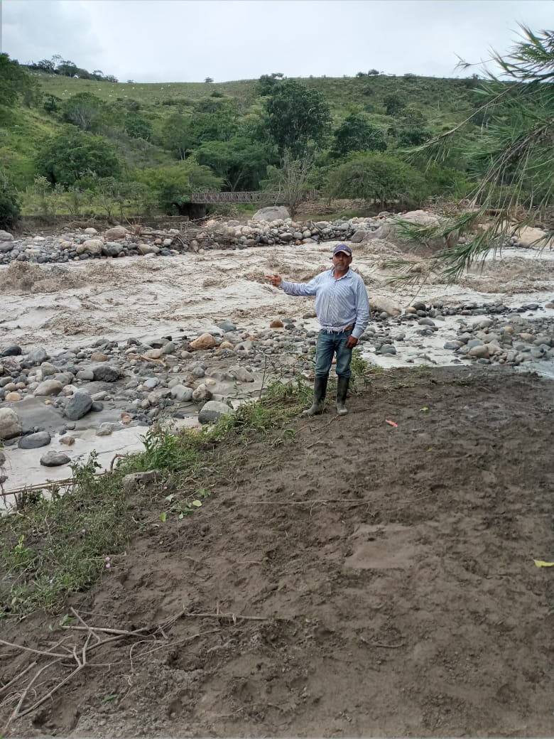 En Santa Ana exigen intervención, el río les cambió de cauce