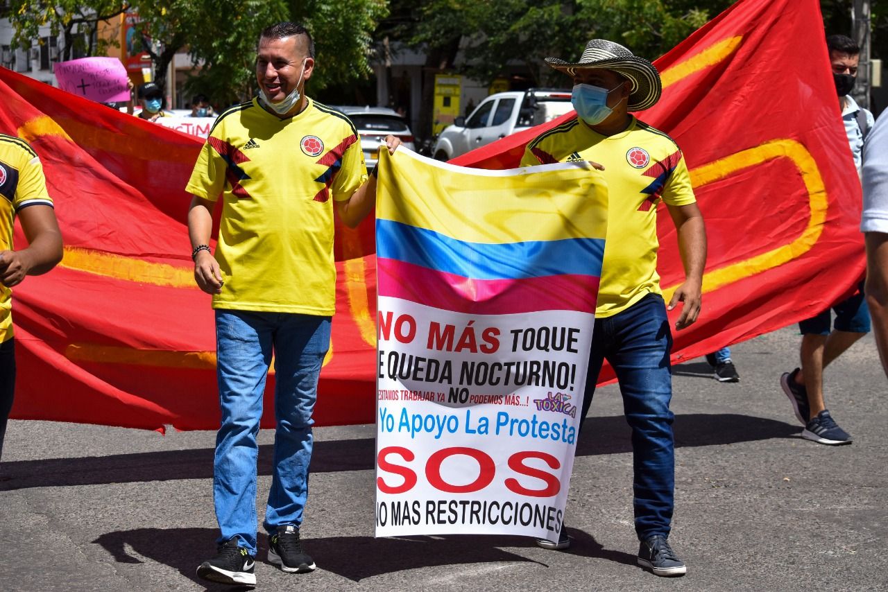 Manifestaciones, la otra pandemia de los bares