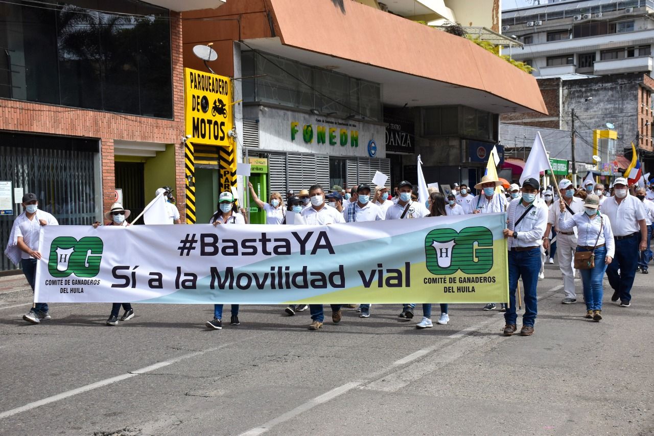 marcha gremios neiva