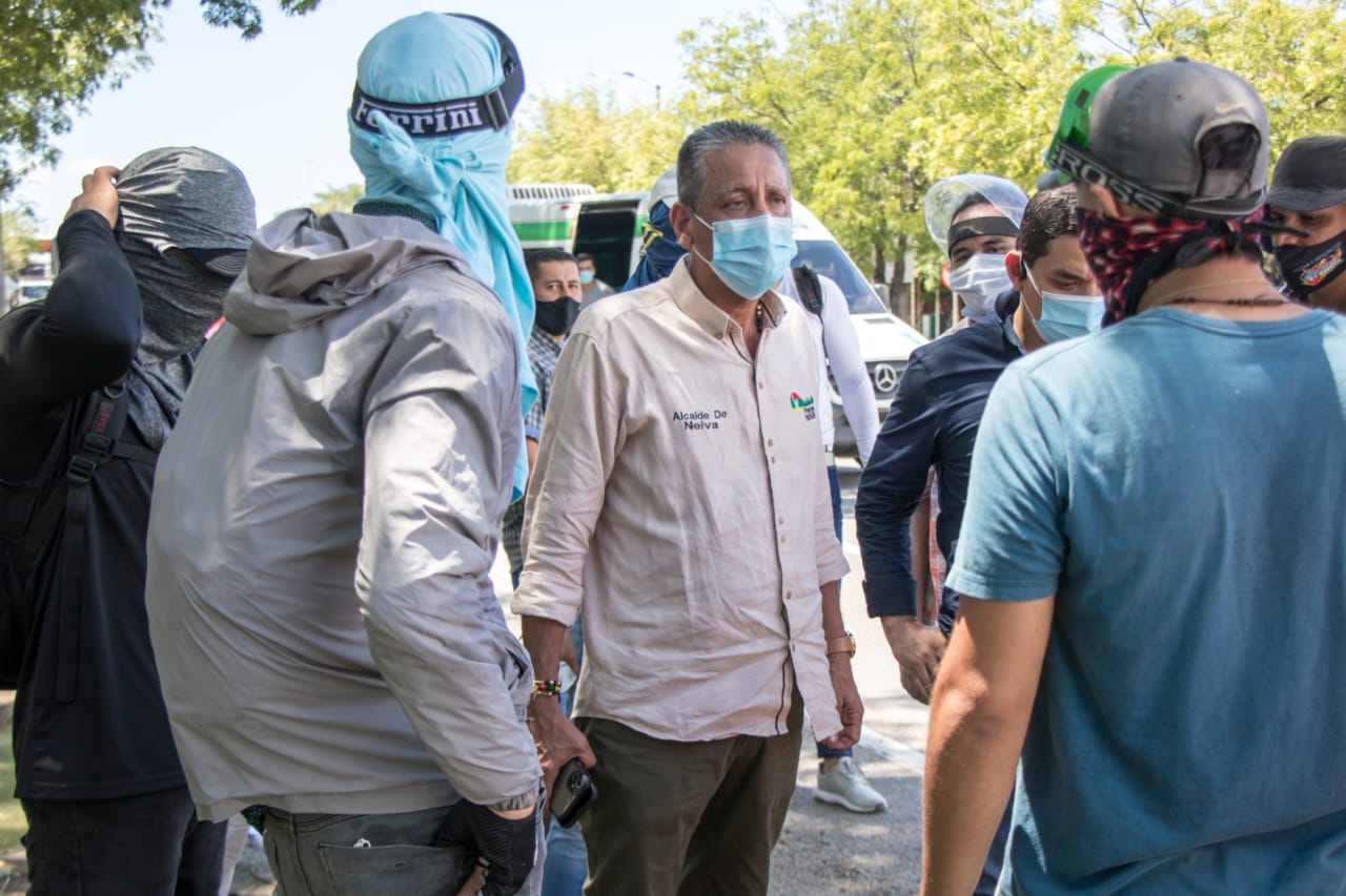 Concertación antes que usar la Fuerza Pública: Administración de Neiva