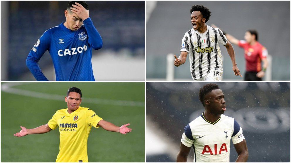 Así fue el rendimiento de los futbolistas colombianos en Europa