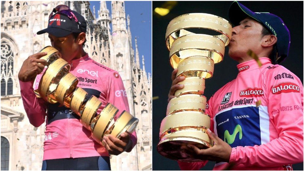 La historia de los colombianos en el Giro