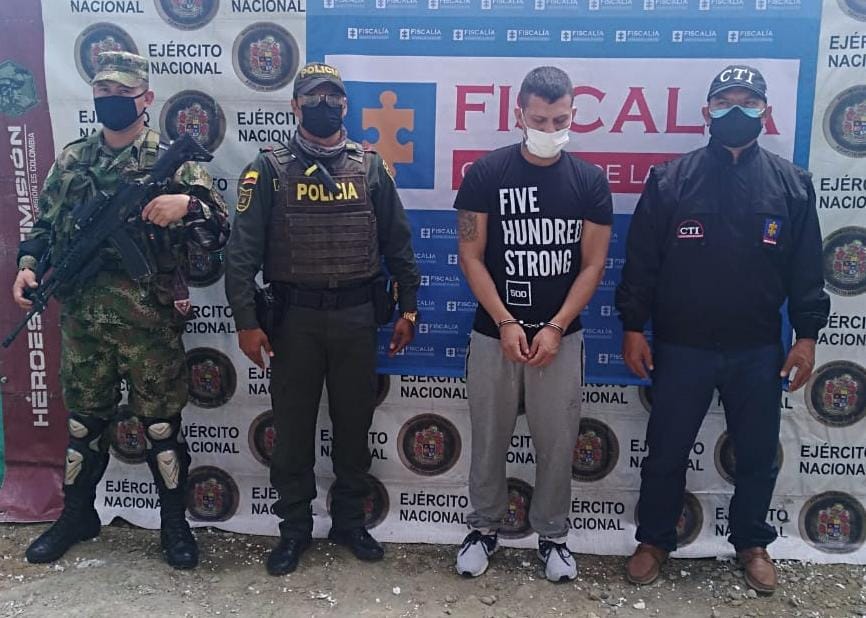 Capturado hombre requerido por la justicia