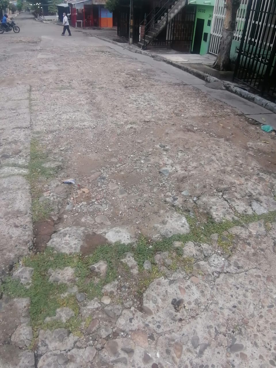 “La cuadra del olvido en el barrio Gaitán”