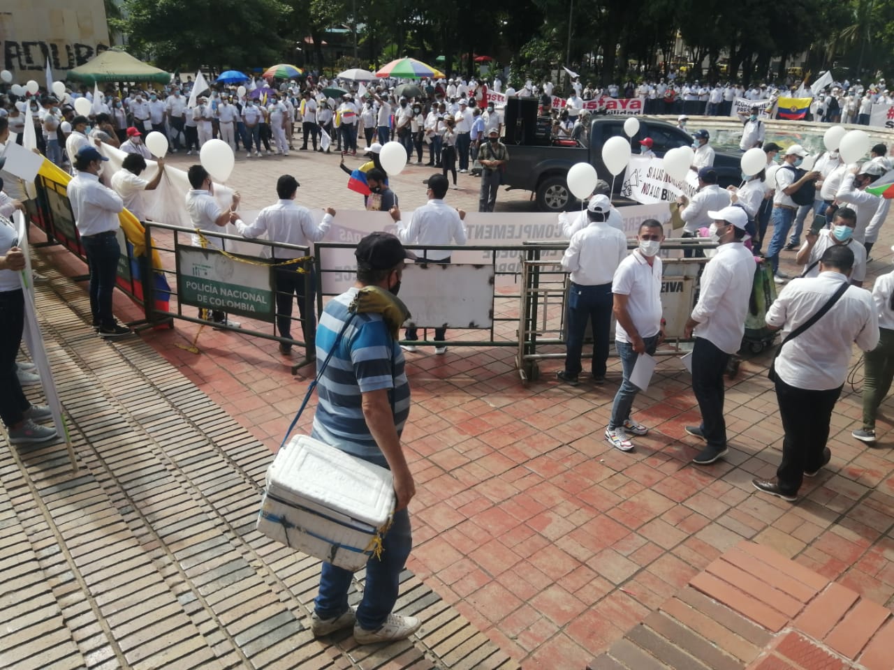 El paro, oportunidad para el rebusque diario