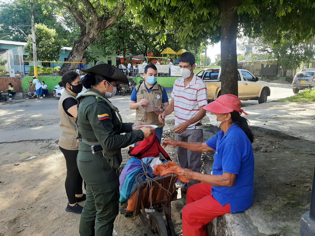Comunidad del San Martín de Porres vivió un sábado distinto
