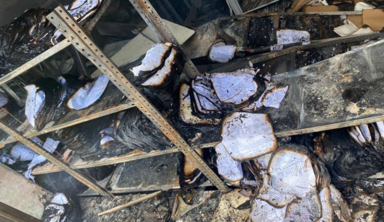 En ruinas quedó Oficina de Registro de Instrumentos Públicos de Pasto