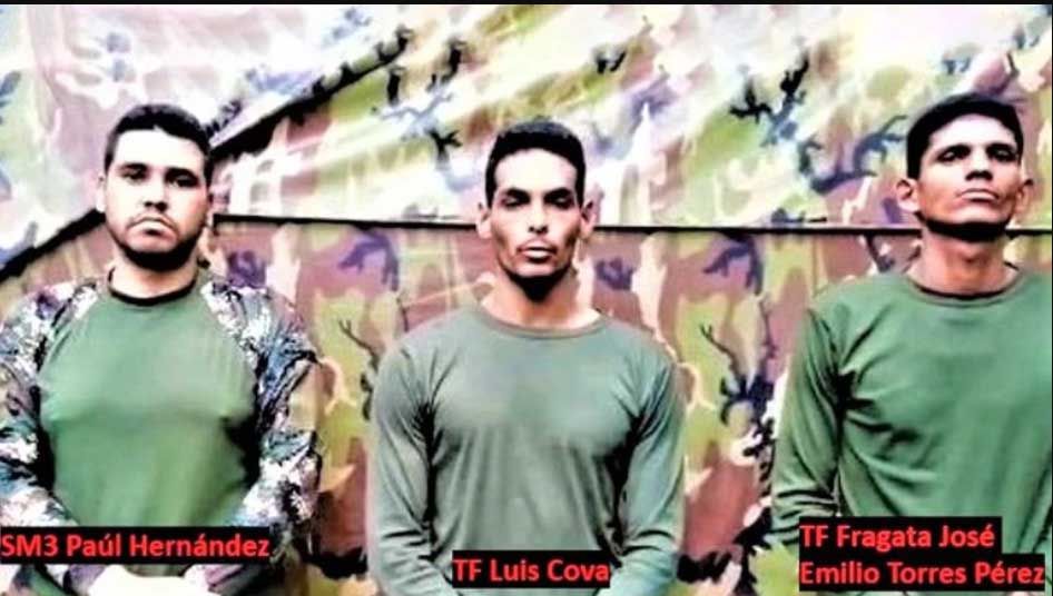 Militares venezolanos capturados por las FARC llevan un mes secuestrados