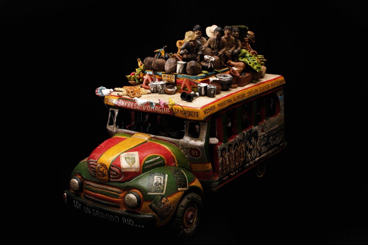 “Expreso vorágine”, un homenaje a la obra de Rivera