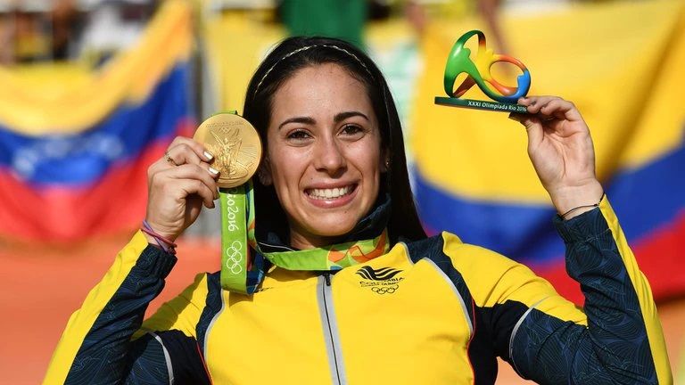 Mariana Pajón: esperanza de medalla para Colombia en BMX