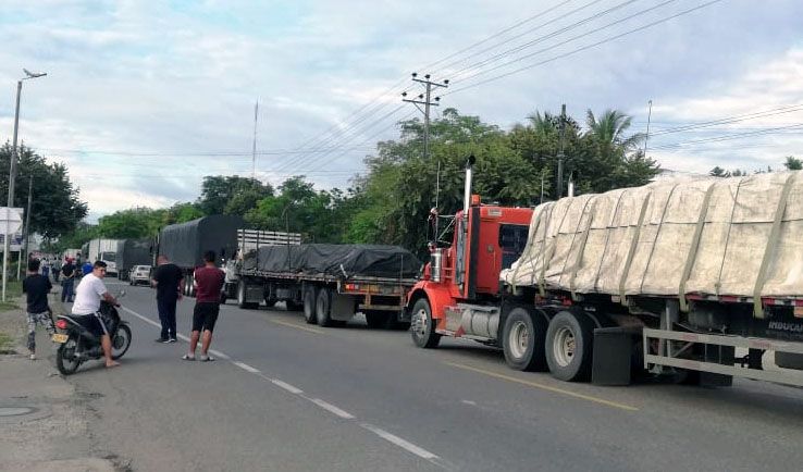 Bloqueada nuevamente salida a Bogotá