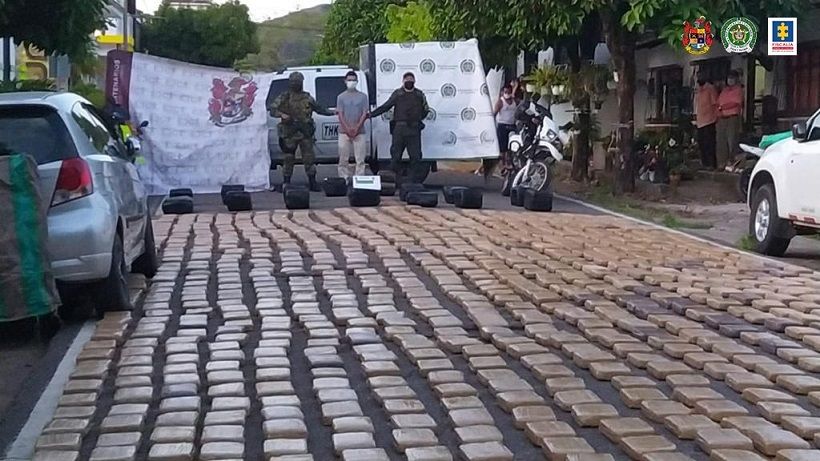 A la cárcel joven que transportaba más de una tonelada de marihuana