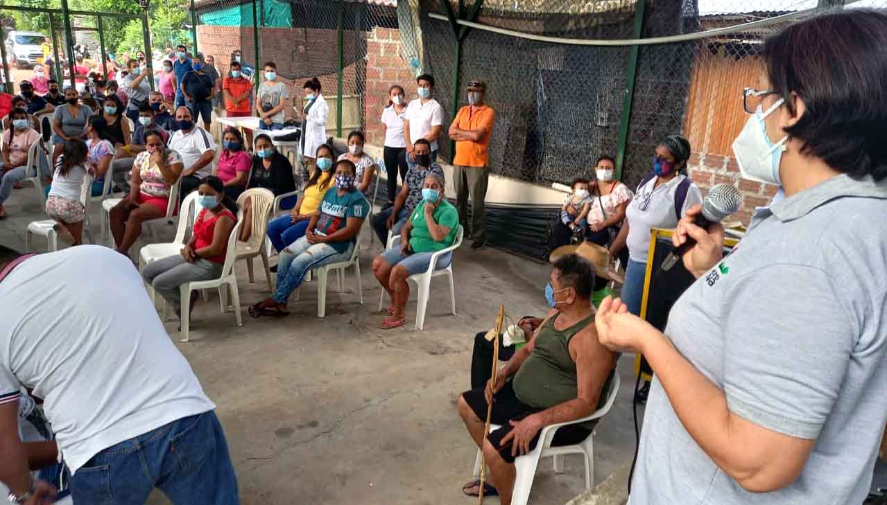 Con ‘mapeo’ de predios, comenzó en firme proceso de legalización de Lomas de San Pedro, en Neiva