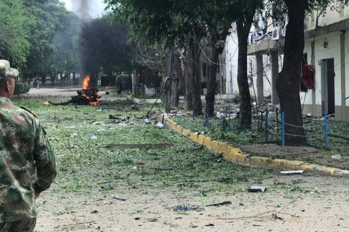 Estalla carro bomba en Brigada 30 de Cúcuta