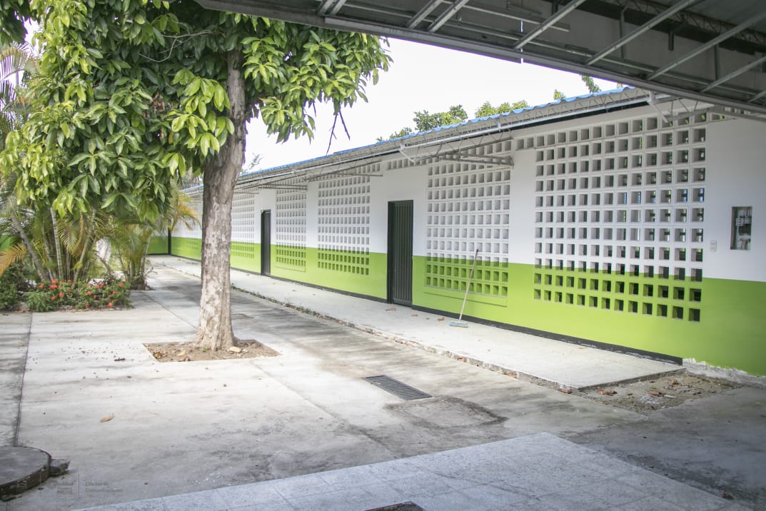 ‘Luz de esperanza’ en obra de Institución Educativa Tierra de Promisión en Neiva