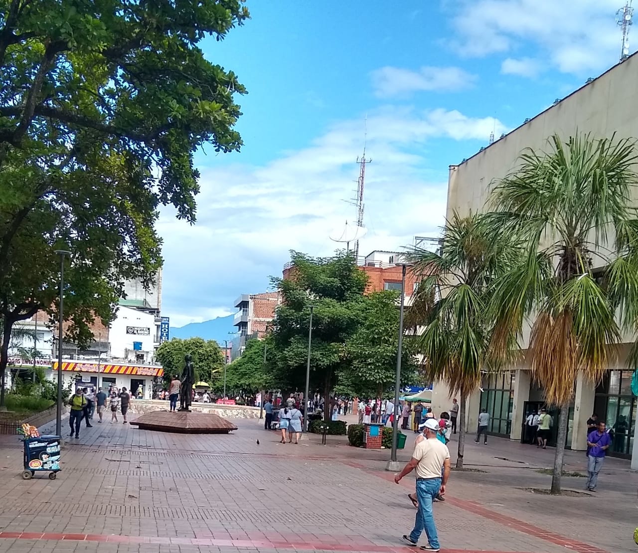 Usuarios habituales del parque Santander en Neiva piden más atención para el lugar