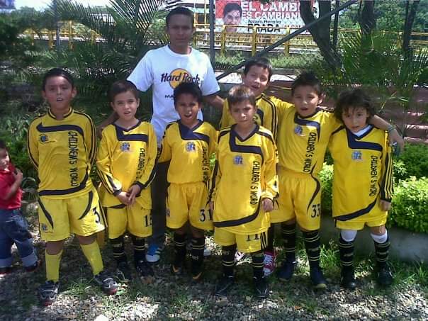 Maestro, enamorado del fútbol