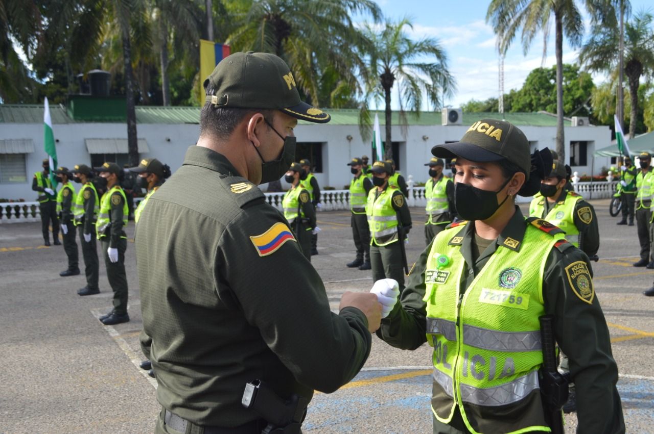 Se gradúan 87 auxiliares de Policía en Neiva