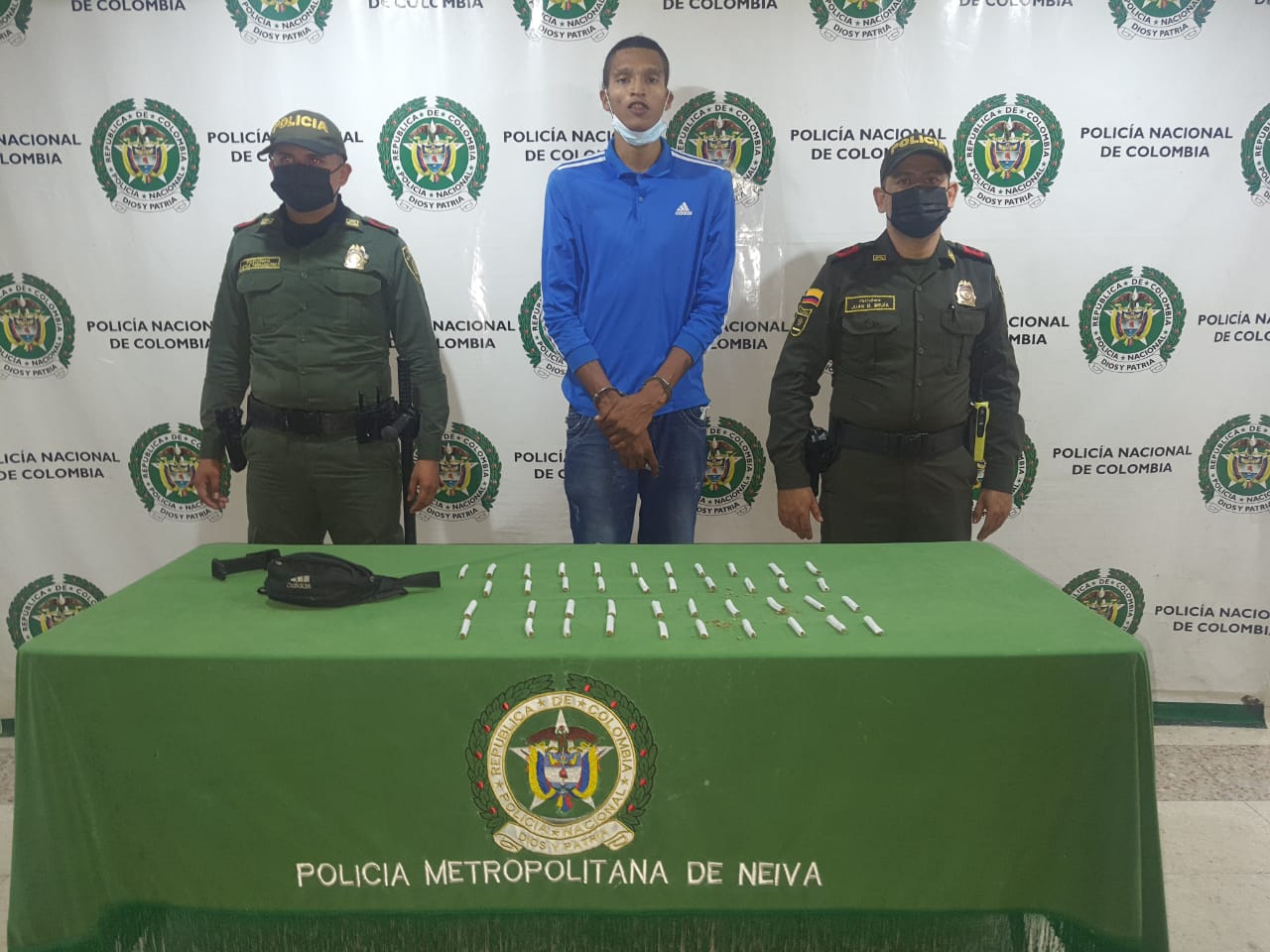 Alias ‘La Garza’ llevaba cigarrillos de marihuana para la venta