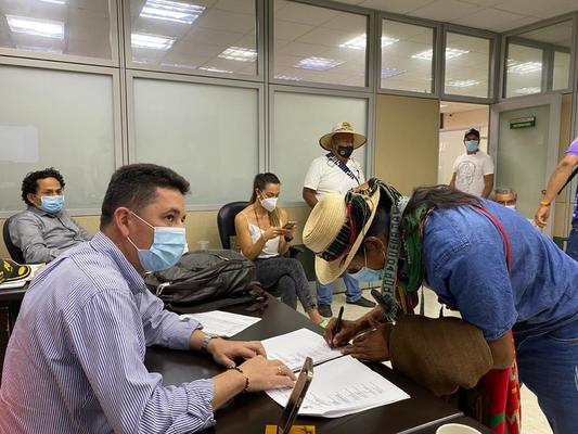 Levantados bloqueos en Campo Dina y El Patá