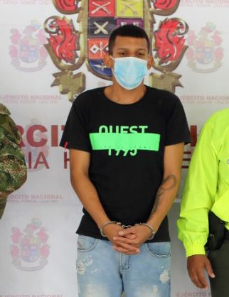 Capturado ‘Negro Meza’, presunto sicario al servicio la organización residual ‘Ismael Ruiz’