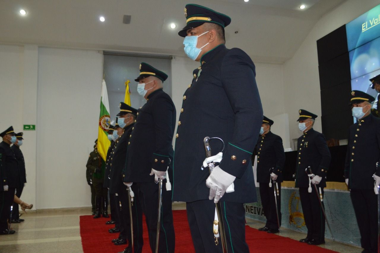 Ascensos en la Policía de Neiva