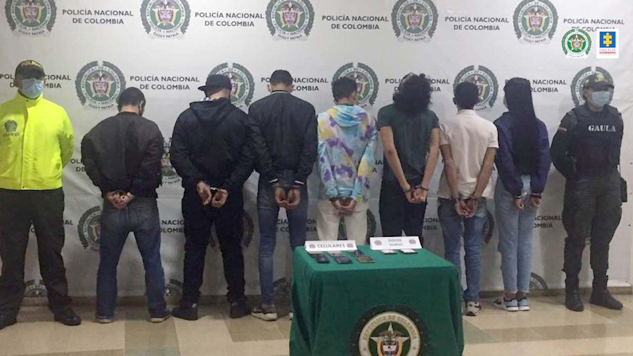 En libertad los siete jóvenes de la primera línea