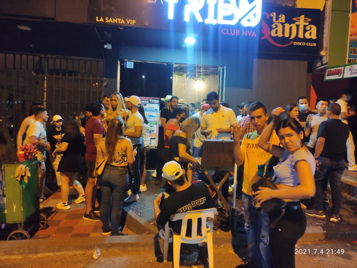 Indisciplina social continúa en Neiva