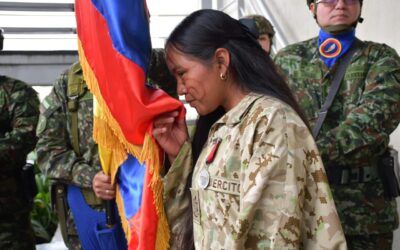 La historia de la primer soldado indígena en la Aviación del Ejército