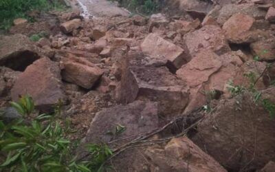 Alerta por derrumbes en Santa María, Huila