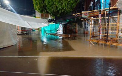 Fuertes lluvias causaron inundaciones en Pitalito, Huila