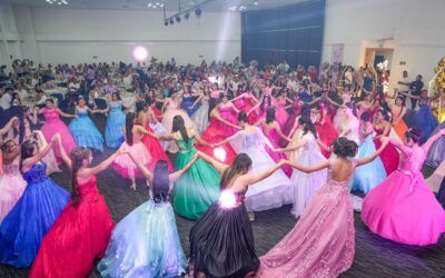 57 quinceañeras celebraron una noche especial en Caquetá