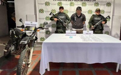 Capturan a hombre que distribuía panfletos extorsivos en zona rural entre Garzón y Gigante