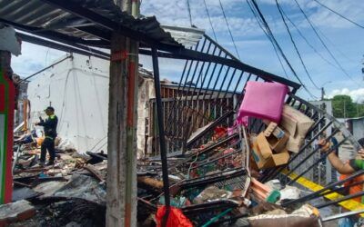 Explosión en el sur de Neiva: una persona murió y 21 viviendas resultaron afectadas