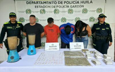 Golpe al microtráfico en Garzón, Huila